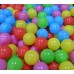 100 Pcs Kids  Safe Plastic Playballs for Playpen Ball Pits Tents Baby Pool Colorful Toy